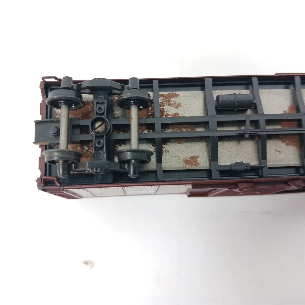 Athearn HO Scale Pennsylvania Railroad 50Ft Sgl Dr Box Car 5059 PRR 118489 Brown